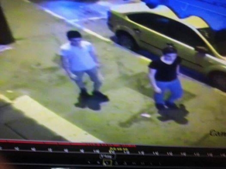 Click on image to see full-sized version Image showing two faces (photo from video posted by electronicintifada.net)