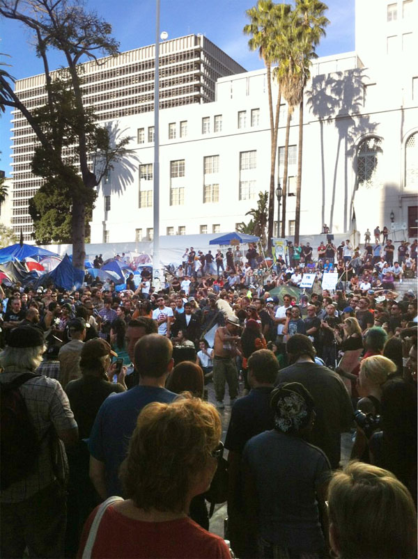 OccupyLA refuses to leave