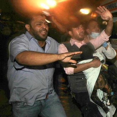 Click on image to see full-sized version Seven Killed by Israeli Attacks Targeting Gaza on Wednesday