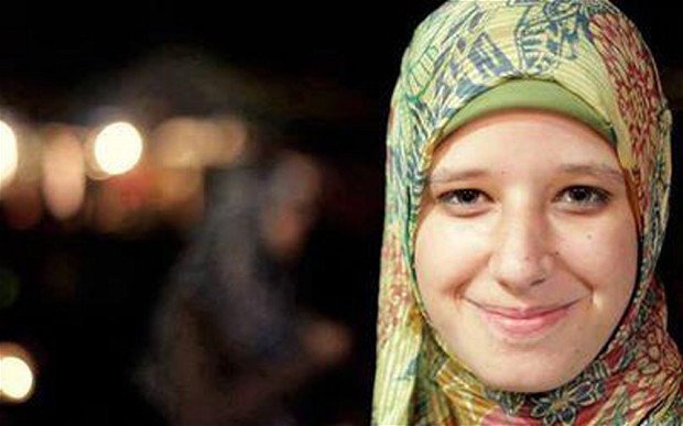 Asmaa was shot in the back with US bullets