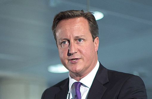 Response: David Cameron has yet to respond to US-led strikes David Cameron