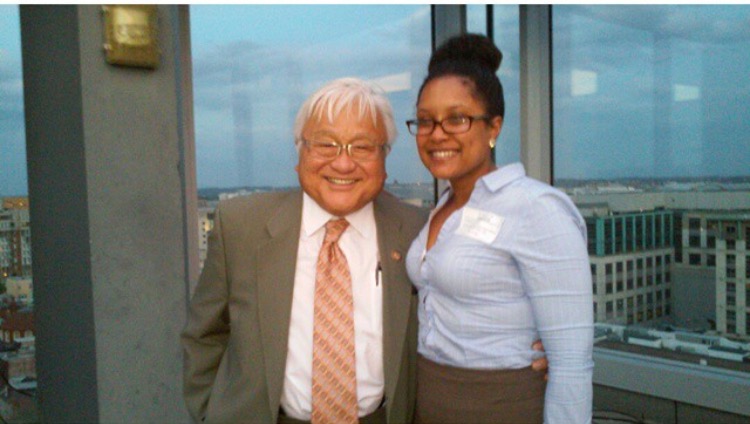 ADC Staff Attorney Yolanda Rondon and Congressman Mike Honda