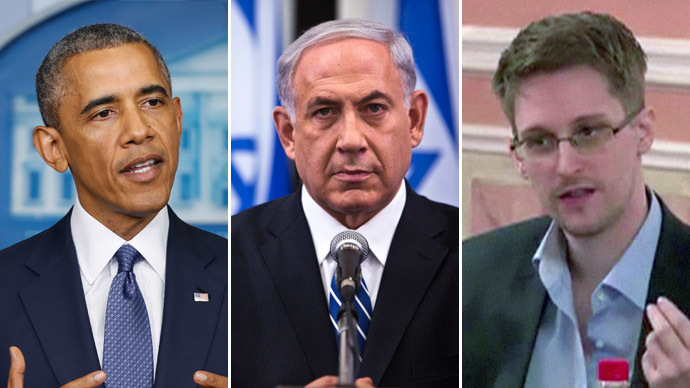 US President Barack Obama, Israel's Prime Minister Benjamin Netanyahu, Edward Snowden (Reuters/AFP Photo)
