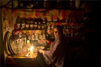 Gaza suffers 12 hours of power outages each day, expected to increase to 18 hours after its sole power plant shut down (AFP/File Mahmud Hams)