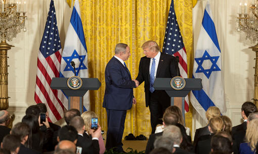 Netanyahu and Trump, 2017